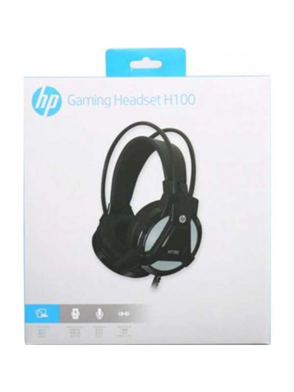 HP H100 Wired Gaming Headset 1QW66AA